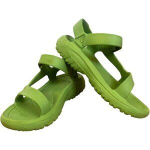 Teva Hurricane Drift Water Sandals Backstrap Womens sz 6 Green Waterproof Hiking